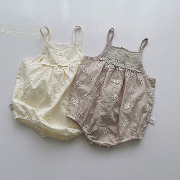 Summer Baby Sling Onesie Thin Bodysuit