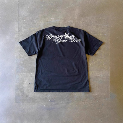 250g Heavy Cotton Vintage Tattoo Top