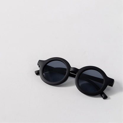 Children's Sunglasses Vintage Round Frame Sun Glasses - X2-Shopping