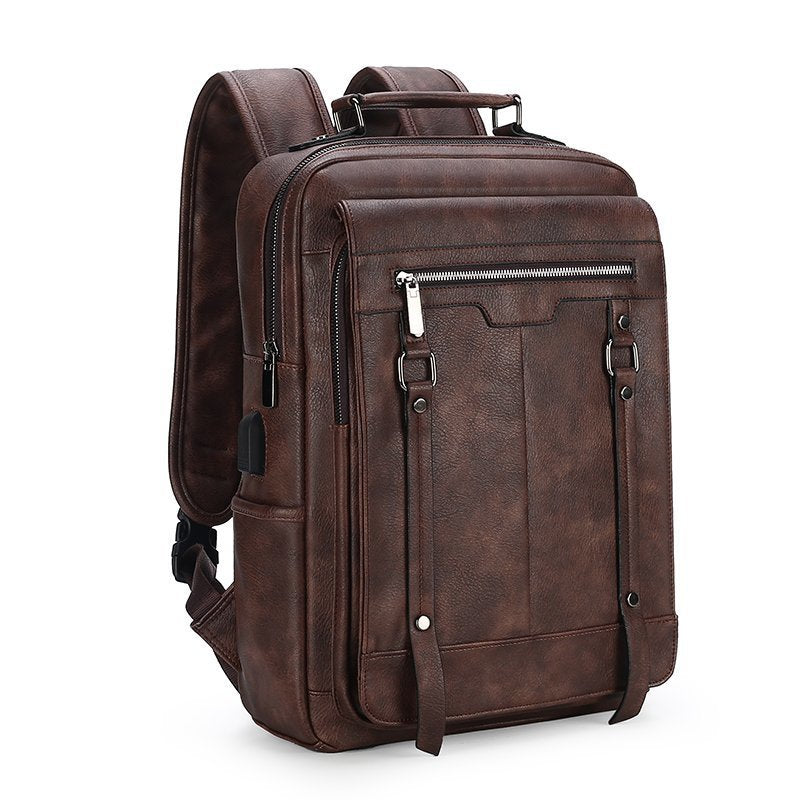 Männer Casual Rucksack Hohe Schule Junior High School Student Schultasche Einfache