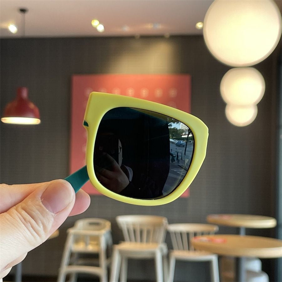 Portable Halter For Boys And Girls Foldable Glasses
