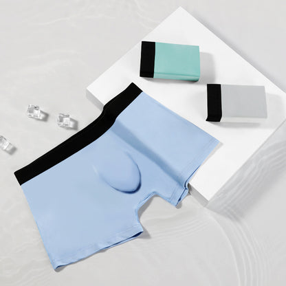 Fashion Personality Men's Ice Silk Seamless Panties