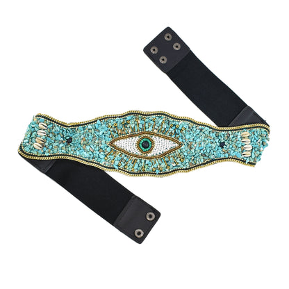 New Ethnic Style Belt Bead Stone Material