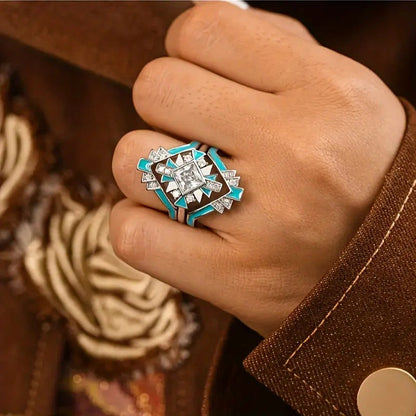 Female Retro Fashion Minimalism Personality Ring