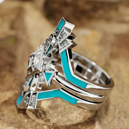 Female Retro Fashion Minimalism Personality Ring