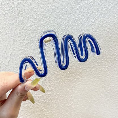 Outing Simple New Oil Dripping Wave Grip