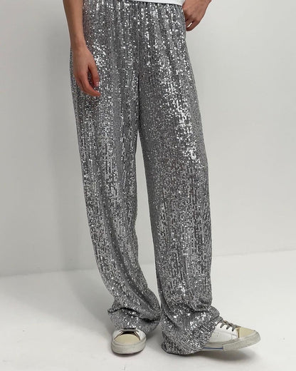 Loose Women's Wear Wide Leg Pants Fashion Straight - X2-Shopping