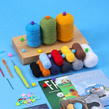 Hässliche Puppe Cartoon Tier Gehäkeltes Materialpaket