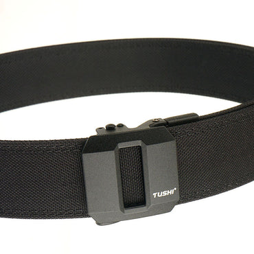 Double-layer Hardened Automatic Buckle Shooting Training Hanger Pistol Belt