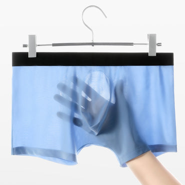 Fashion Personality Men's Ice Silk Seamless Panties