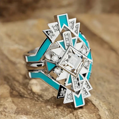 Female Retro Fashion Minimalism Personality Ring