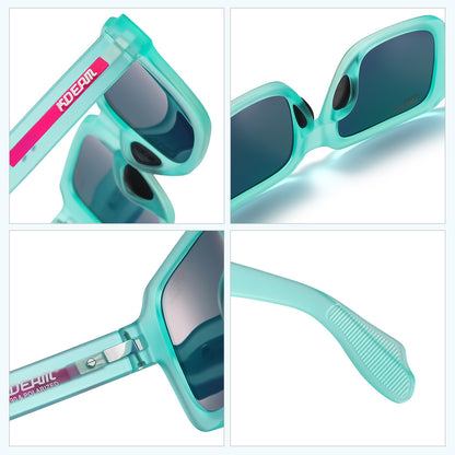 TR90 Colorful Polarized Sunglasses Square