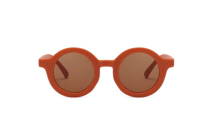 Children's Sunglasses Vintage Round Frame Sun Glasses - X2-Shopping