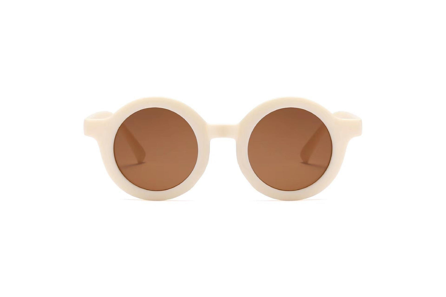 Children's Sunglasses Vintage Round Frame Sun Glasses - X2-Shopping