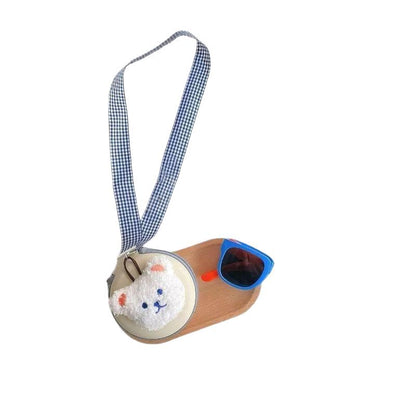 Portable Halter For Boys And Girls Foldable Glasses