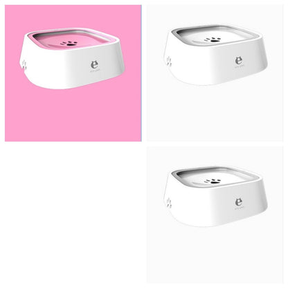 1.5L Cat Dog Water Bowl Carried Floating Bowl Anti-Overflow Slow Water Feeder Dispenser Pet Fountain ABS&PP Dog Supplies - X2-Shopping