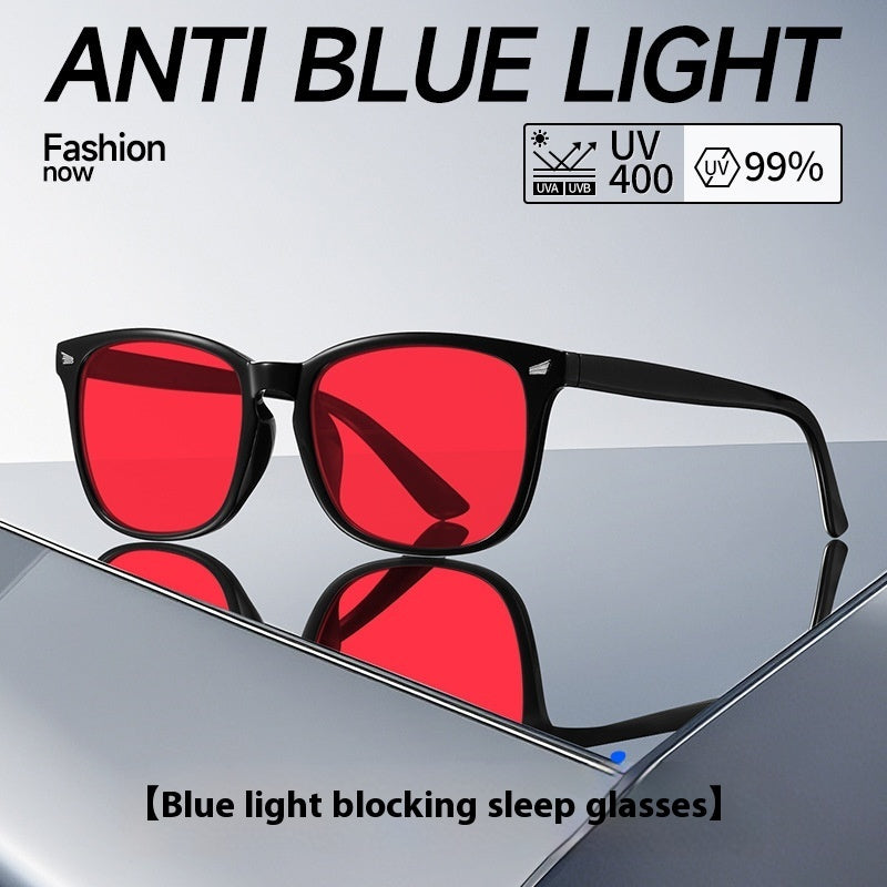 Beige Chic Nail Trendy Sleep Lens Anti-blue Light - X2-Shopping