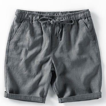 Summer Thin Baggy Straight Trousers Men's