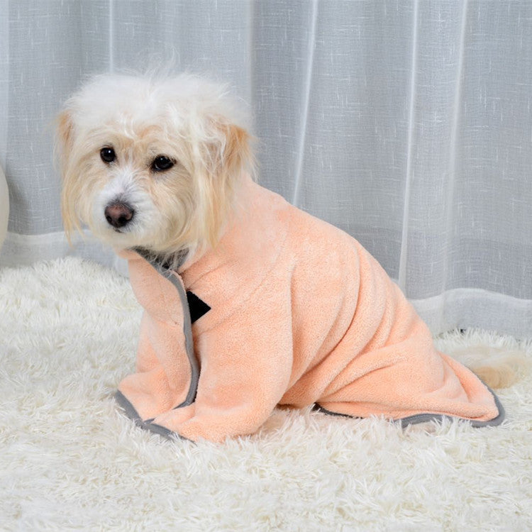 Quick-drying Pet Absorbent Towel Dog Bathrobe Pet Dog Bath Towel For Dogs Cats Microfiber Absorbent Pet Drying Towel Pet Supplies Pet Products - X2-Shopping