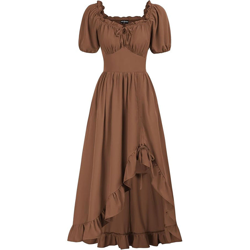 Retro Irregular Women's Stage Dress - X2-Shopping
