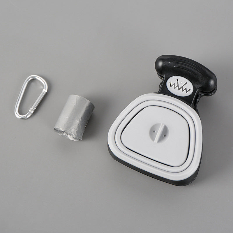 Pet Dog Poop Bag Dispenser Travel Foldable Poop Spoon - X2-Shopping