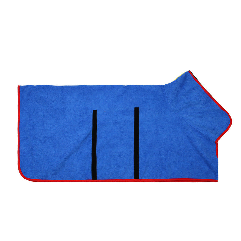 Absorbent Pet Bathrobe With Waist-wrapped Microfiber - X2-Shopping