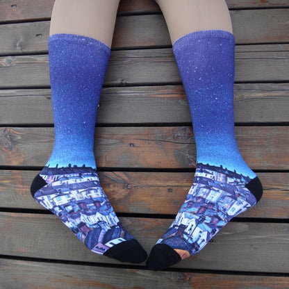 Cartoon Pet Head Face Socks - X2-Shopping