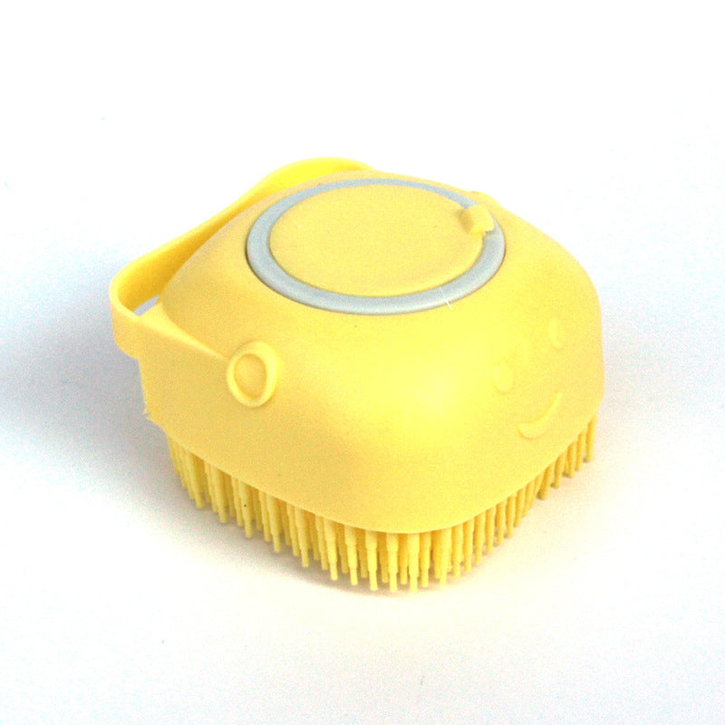 Silicone Dog Bath Massage Gloves Brush Pet Cat Bathroom Cleaning Tool Comb Brush For Dog Can Pour Shampoo Dog Grooming Supplies - X2-Shopping