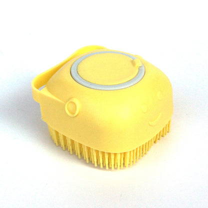 Silicone Dog Bath Massage Gloves Brush Pet Cat Bathroom Cleaning Tool Comb Brush For Dog Can Pour Shampoo Dog Grooming Supplies - X2-Shopping