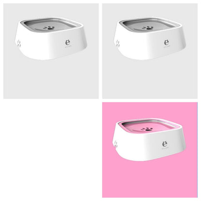 1.5L Cat Dog Water Bowl Carried Floating Bowl Anti-Overflow Slow Water Feeder Dispenser Pet Fountain ABS&PP Dog Supplies - X2-Shopping