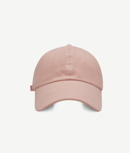 Preppy Style Love Embroidery Ponytail Half Topless Hat - X2-Shopping