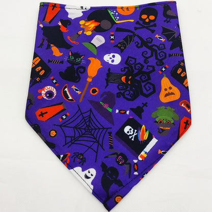 Pet Drool Towel Pet Scarf Pet Triangle Towel - X2-Shopping