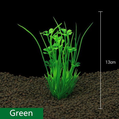 Fish Tank Decoration Simulation Water Plant Aquarium Landscaping Plastic - X2-Shopping
