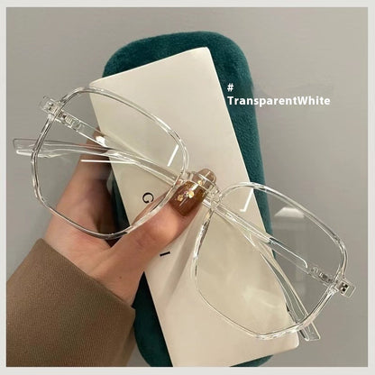 Large Frame Irregular Glasses Round Face Super Light Oversized - X2-Shopping