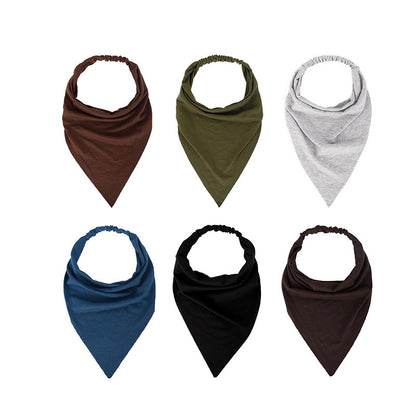 Triangle Shawl Women's Pure Color Comfort All-match High Elastic - X2-Shopping
