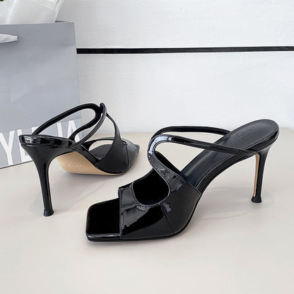 Nude High Heels Summer New French Sexy Not Tired Feet