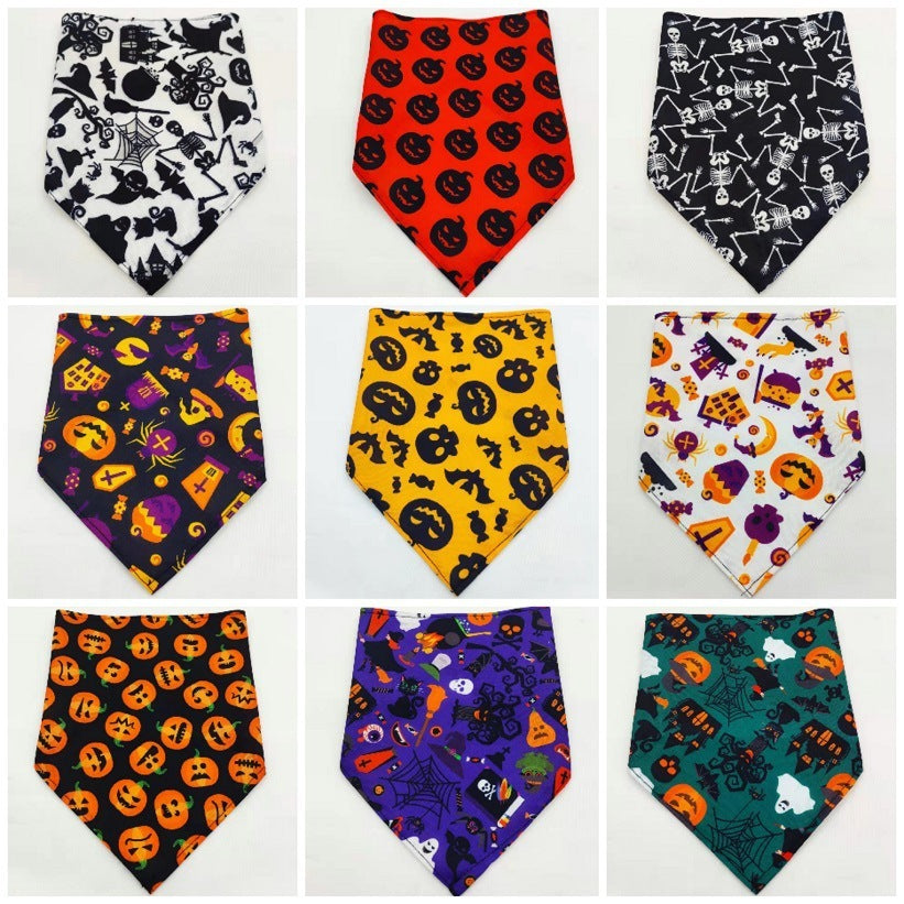 Pet Drool Towel Pet Scarf Pet Triangle Towel - X2-Shopping