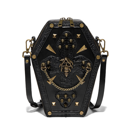 Fashion Embossing Halloween Portable Messenger Bag