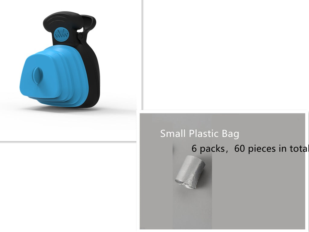 Pet Dog Poop Bag Dispenser Travel Foldable Poop Spoon - X2-Shopping