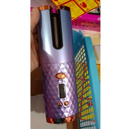 مكواة تجعيد الشعر متعددة الوظائف مع شحن لاسلكي USB
