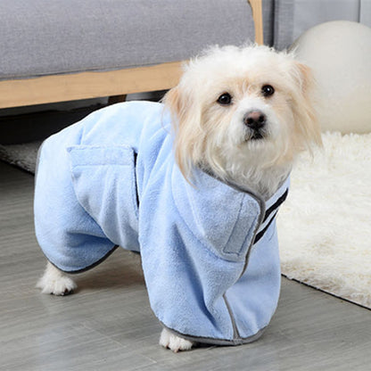 Quick-drying Pet Absorbent Towel Dog Bathrobe Pet Dog Bath Towel For Dogs Cats Microfiber Absorbent Pet Drying Towel Pet Supplies Pet Products - X2-Shopping