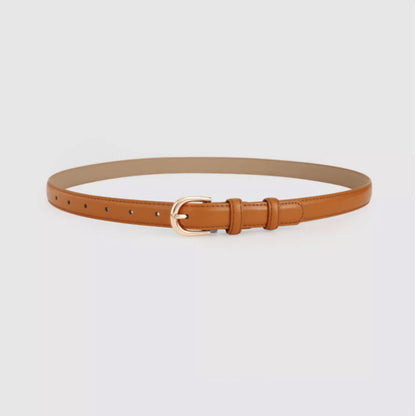 Super Easy To Match Soft Leather Belt Simple And Advanced - X2-Shopping