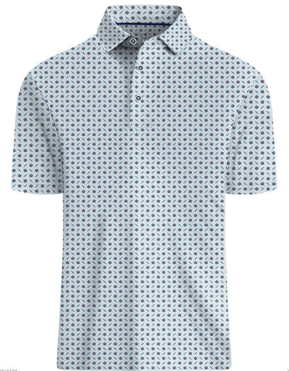 3D Printing European And American Men's Short Sleeve