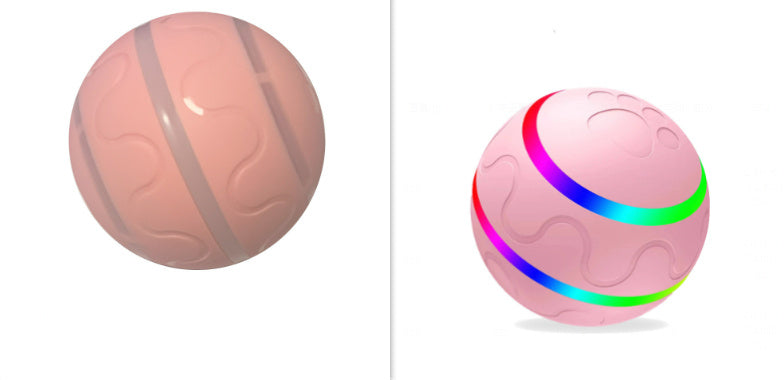Pet New Cat Wicked Ball Toy Intelligent Ball USB Cat Toys Self Rotating Ball Automatic Rotation Ball - X2-Shopping