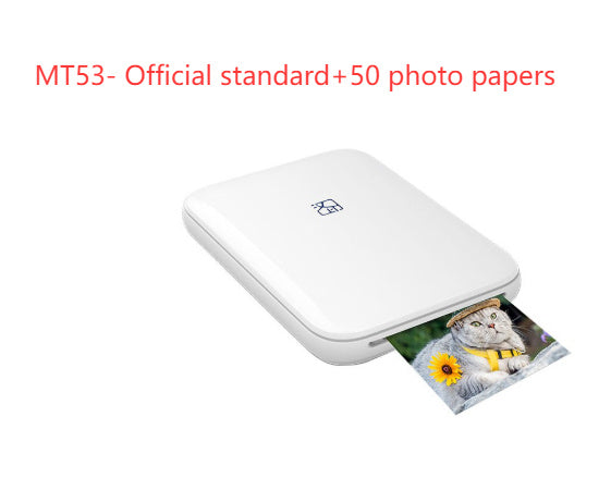 Farbfotodrucker, tragbarer kabelloser Vollfarb-Fotodrucker, USB-Bluetooth-Thermosublimationsdrucker
