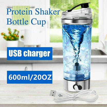 خلاط كهربائي لخلط البروتين وزجاجة مزج USB وخلاط قهوة وغلاية وكوب مزج كهربائي رياضي ولياقة بدنية