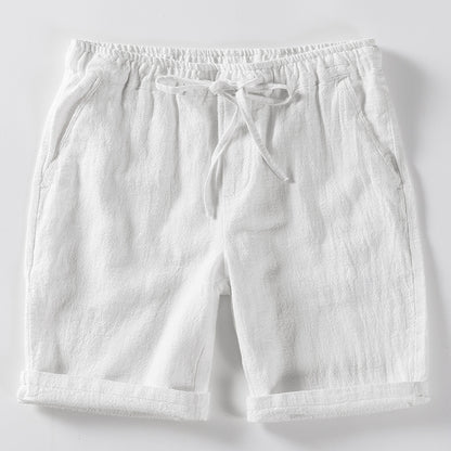Summer Thin Baggy Straight Trousers Men's
