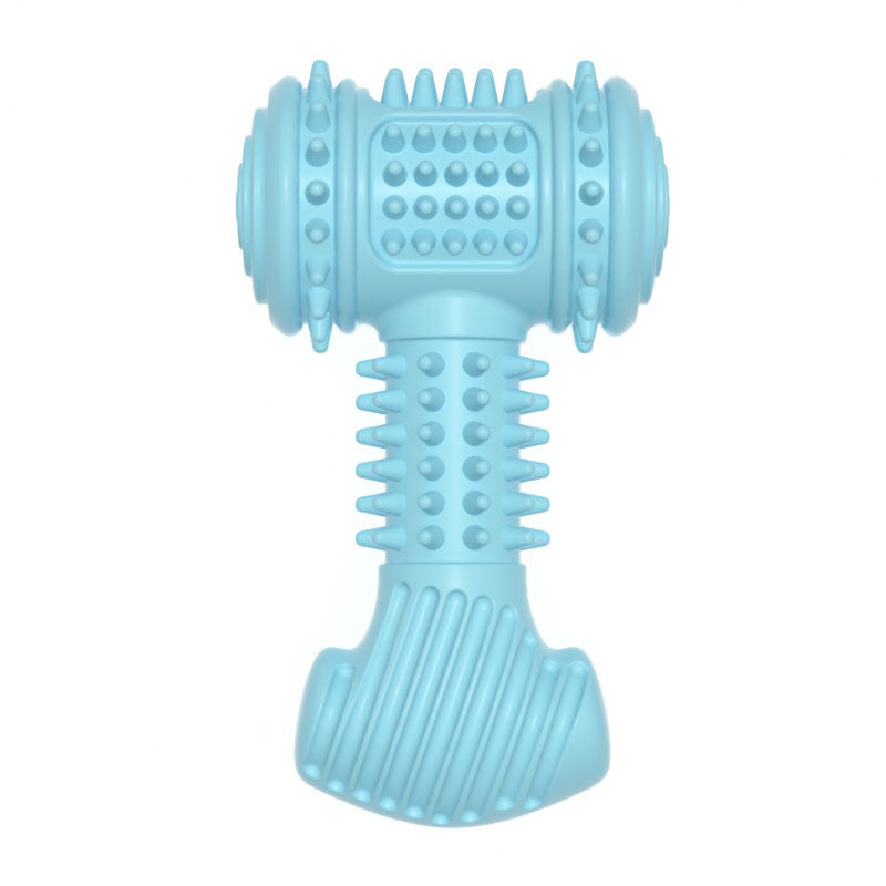 Dog Chew Toy Dogs Teeth Cleaning Toys Indestructible TPR Chewing Bite Resistant Teething Toys Pet Products - X2-Shopping