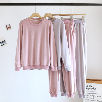 Paar-Pyjamas, Loungewear, kann draußen getragen werden