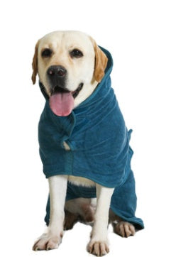 Absorbent Pet Bathrobe With Waist-wrapped Microfiber - X2-Shopping